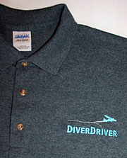 DiverDriver polo shirt